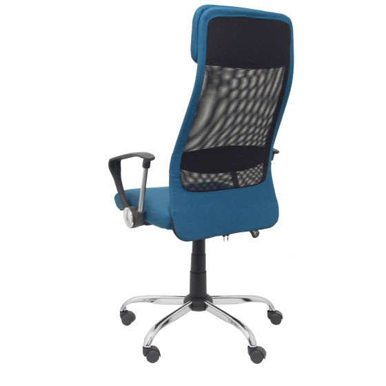 Silla Esteras tela turquesa