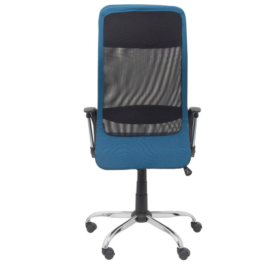 Silla Esteras tela turquesa