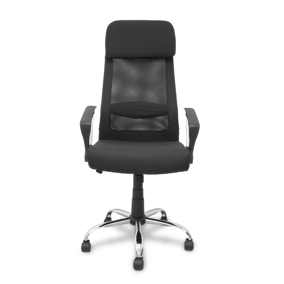 Silla Esteras tela negra