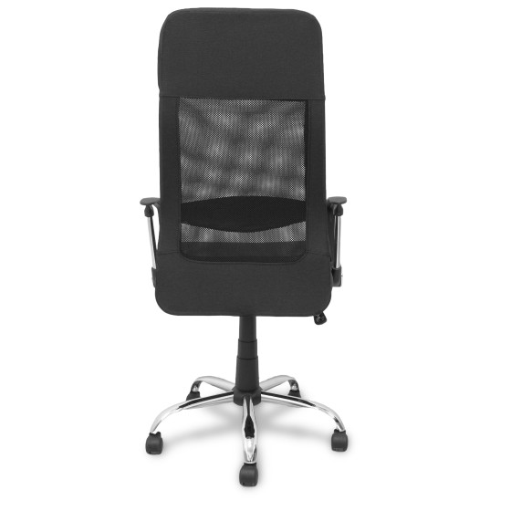 Silla Esteras tela negra
