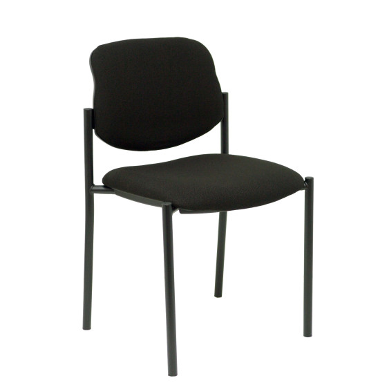 Silla fija Styl bali negro chasis negro