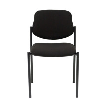 Silla fija Styl bali negro chasis negro
