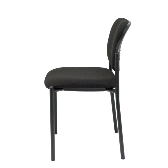 Silla fija Styl bali negro chasis negro