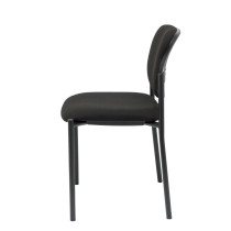 Silla fija Styl bali negro chasis negro