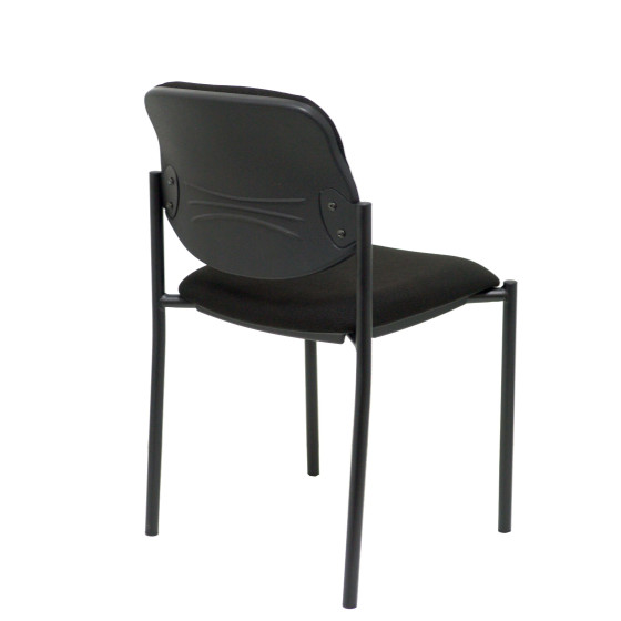 Silla fija Styl bali negro chasis negro