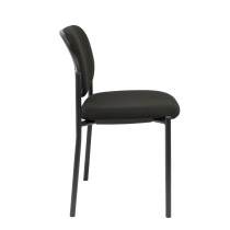 Silla fija Styl bali negro chasis negro
