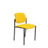 Silla fija Styl bali amarillo chasis negro