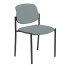 Silla fija Styl bali gris chasis negro