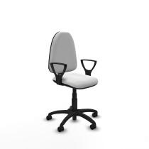 Aýna CP bali blanco brazos fijos base poliamida ruedas nailon 50mm
