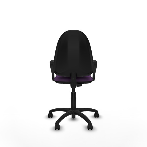 Aýna CP bali morado brazos fijos base poliamida ruedas nailon 50mm