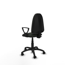 Aýna CP bali negro brazos fijos base poliamida ruedas nailon 50mm