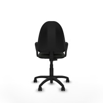 Aýna CP bali negro brazos fijos base poliamida ruedas nailon 50mm