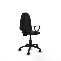 Aýna CP bali negro brazos fijos base poliamida ruedas nailon 50mm