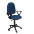 Silla Aýna bali azul marino brazos