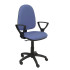 Silla Aýna bali azul claro con brazos