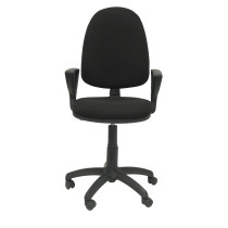 Silla Aýna bali negro con brazos