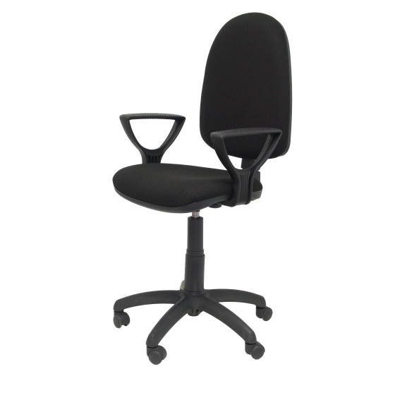 Silla Aýna bali negro con brazos
