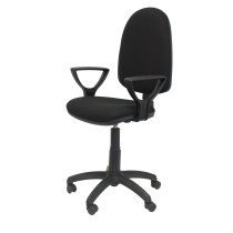 Silla Aýna bali negro con brazos