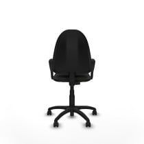 Aýna CP bali negro brazos fijos base poliamida ruedas autofrenantes 50mm