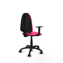 Aýna CP similpiel rosa brazos 1D base poliamida ruedas nailon 50mm