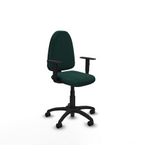 Aýna CP similpiel verde botella brazos 1D base poliamida ruedas nailon 50mm