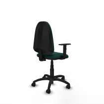 Aýna CP similpiel verde botella brazos 1D base poliamida ruedas nailon 50mm