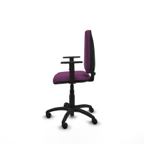 Aýna CP similpiel morado brazos 1D base poliamida ruedas nailon 50mm