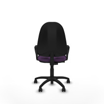 Algarra CP bali morado brazos fijos base poliamida ruedas engomadas 50mm