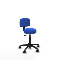 Silla Llanos giratorio bali azul base poliamida 600 ruedas nailon 50