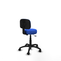 Silla Llanos giratorio bali azul base poliamida 600 ruedas nailon 50