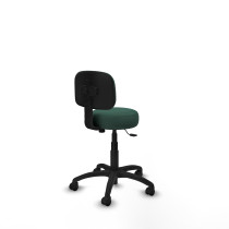 Silla Llanos giratorio bali verde botella base poliamida 600 ruedas nailon 50