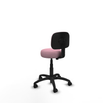 Silla Llanos giratorio bali rosa base poliamida 600 ruedas nailon 50