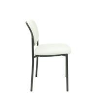 Silla fija Styl bali gris claro chasis negro