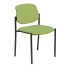 Silla fija Styl bali verde oliva chasis negro