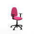 Aýna CP similpiel rosa brazos 1D base poliamida ruedas engomadas 50mm