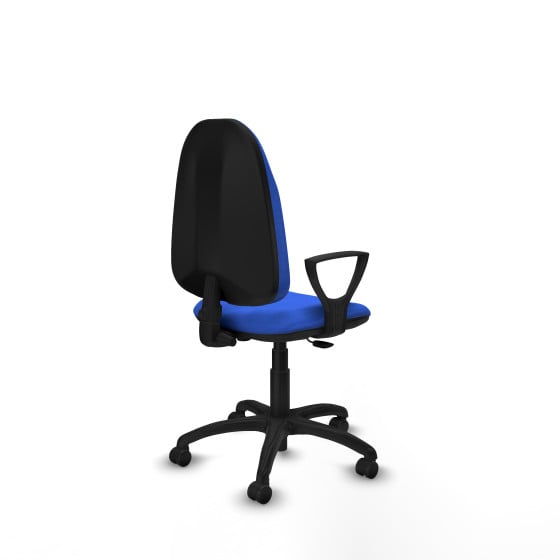 Algarra CP bali azul brazos fijos base poliamida ruedas autofrenantes 50mm