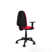 Aýna CP bali rojo brazos 1D base poliamida ruedas nailon 50mm