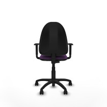 Aýna CP bali morado brazos 1D base poliamida ruedas nailon 50mm