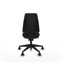 Elche CP similpiel verde botella base piramidal ruedas nailon 65mm