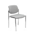 Silla fija Styl bali gris chasis cromo