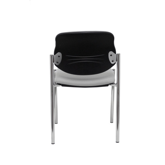 Silla fija Styl bali gris chasis cromo