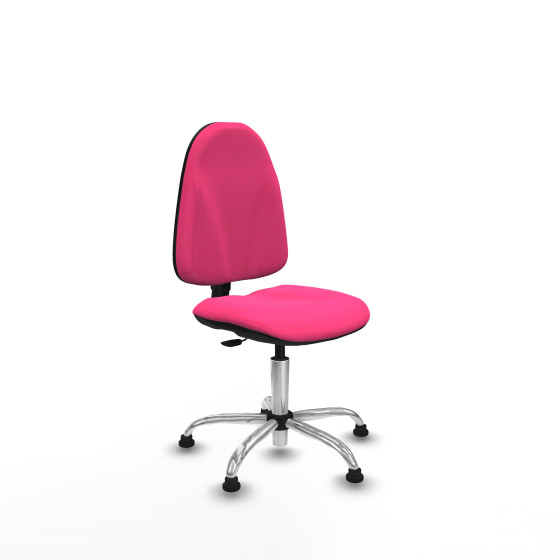 Algarra CP similpiel rosa  base cromada topes