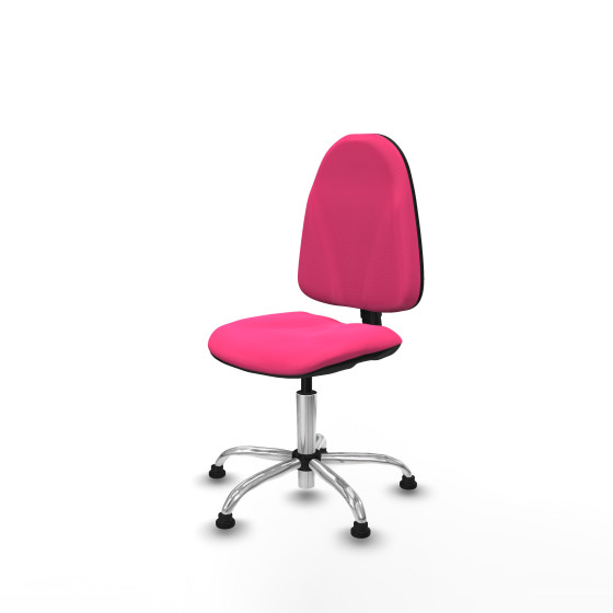 Algarra CP similpiel rosa  base cromada topes