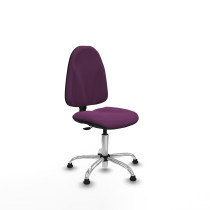 Algarra CP similpiel morado  base cromada topes