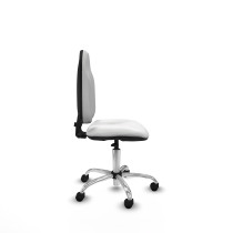 Algarra CP bali blanco base cromada ruedas nailon 50mm