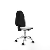 Algarra CP bali blanco base cromada ruedas engomadas 50mm