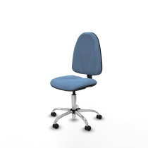 Algarra CP bali azul cielo  base cromada ruedas engomadas 50mm
