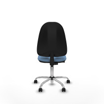 Algarra CP bali azul cielo  base cromada ruedas engomadas 50mm