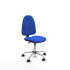 Algarra CP bali azul  base cromada ruedas engomadas 50mm
