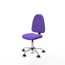 Algarra CP bali lila  base cromada ruedas engomadas 50mm